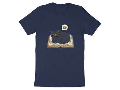Grumpy premium Cat 'Too Many Words' Reading T-Shirt