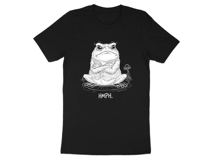 Grumpy Toad 'HMPH' Funny Illustration T-Shirt