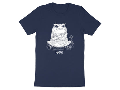 Grumpy Toad 'HMPH' Funny Illustration T-Shirt