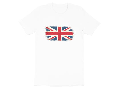 Grunge Union Jack Flag T-Shirt - Vintage Distressed Style