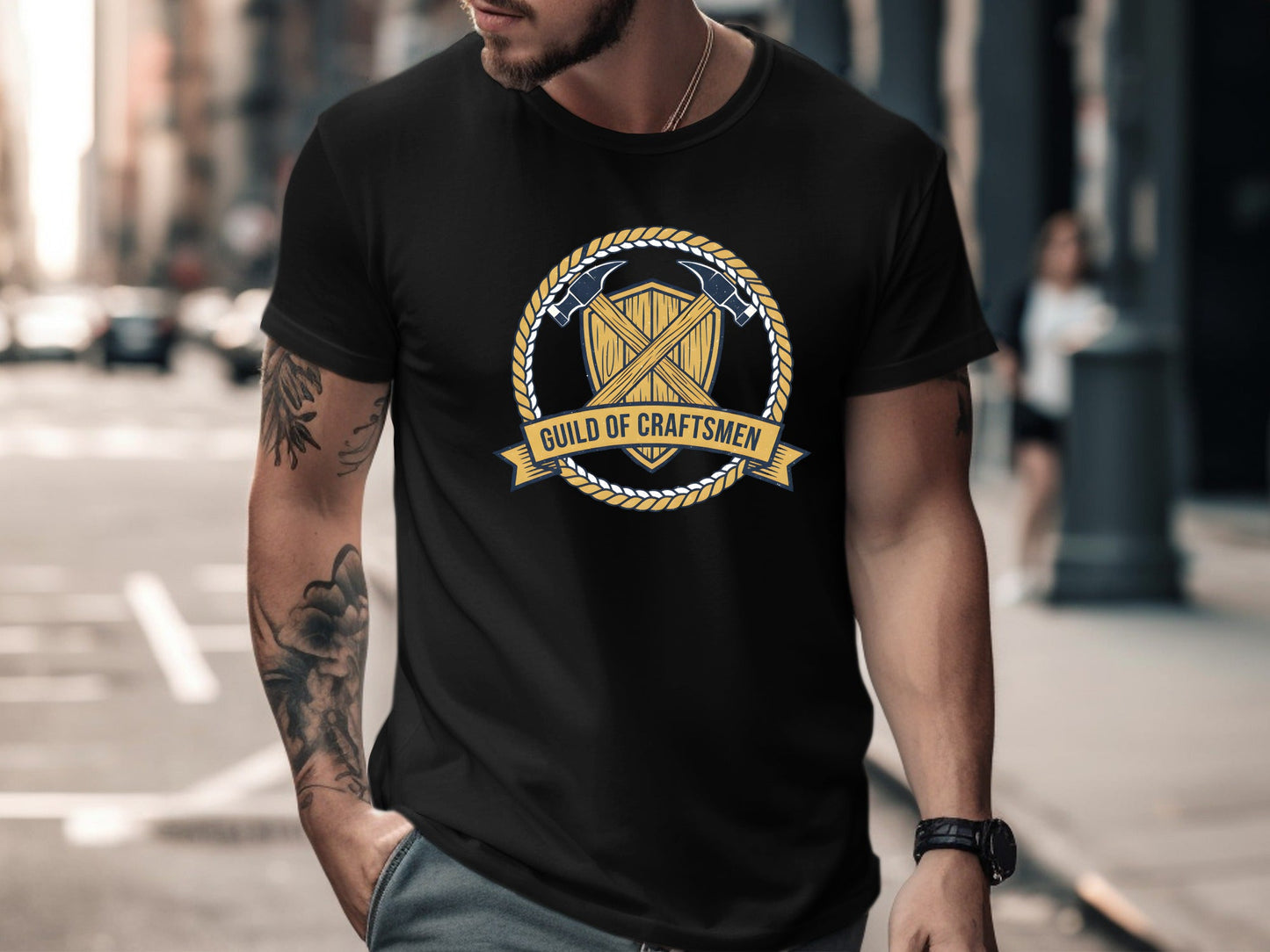 Guild of Craftsmen Heritage T-Shirt - Master Tradesman Logo Tee