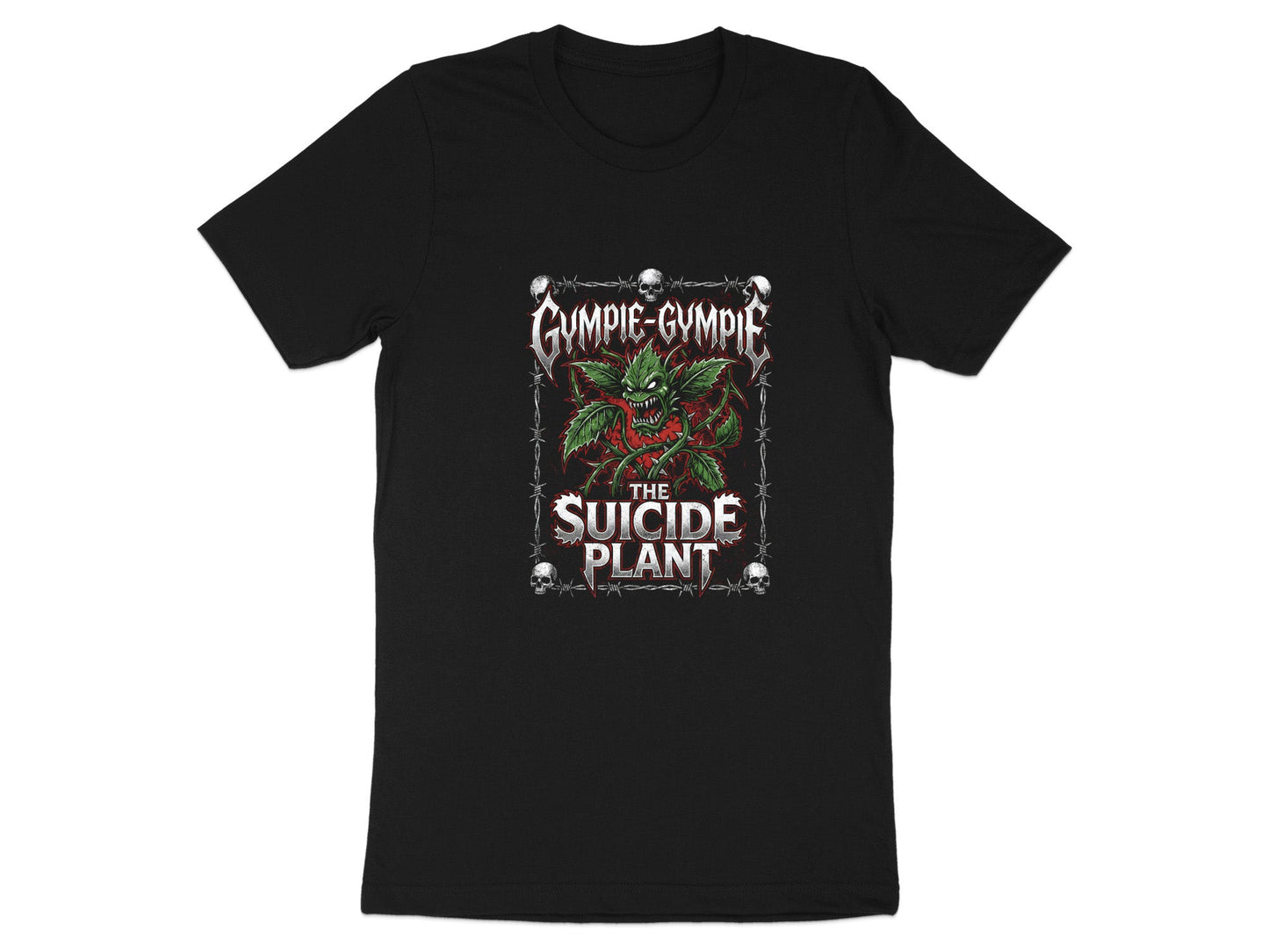 Gympie-Gympie 'The Suicide Plant' Heavy Metal T-Shirt