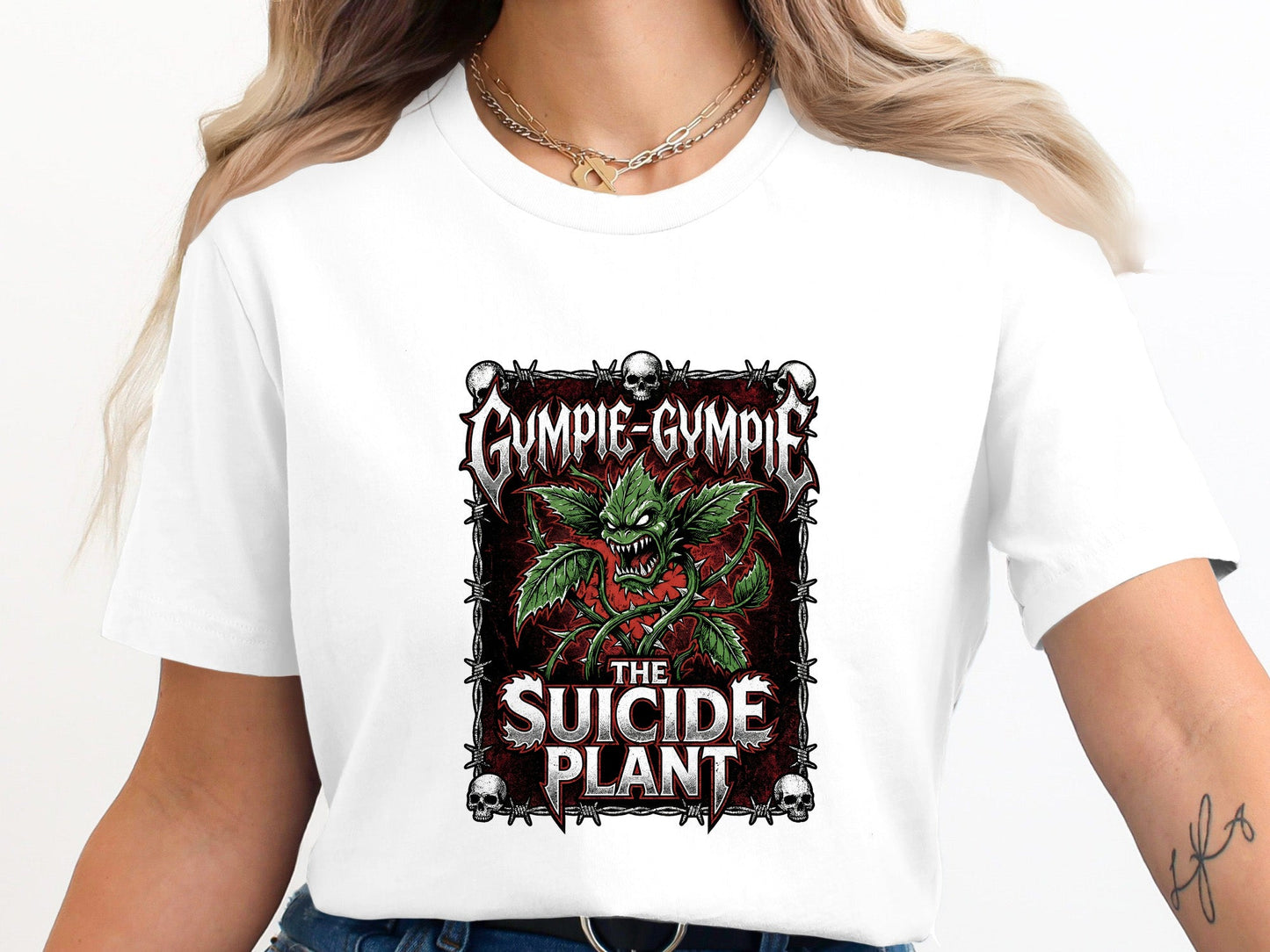 Gympie-Gympie 'The Suicide Plant' Heavy Metal T-Shirt