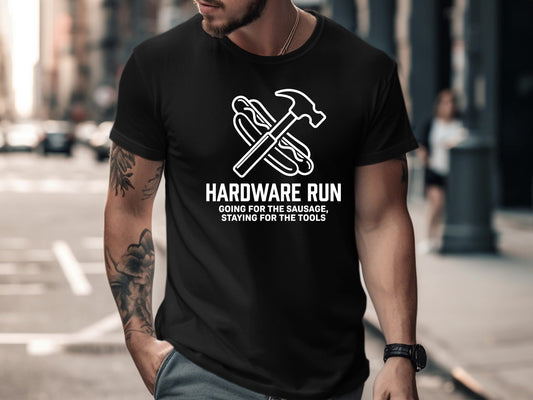 Hardware Run Sausage Sizzle Weekend Graphic Tee