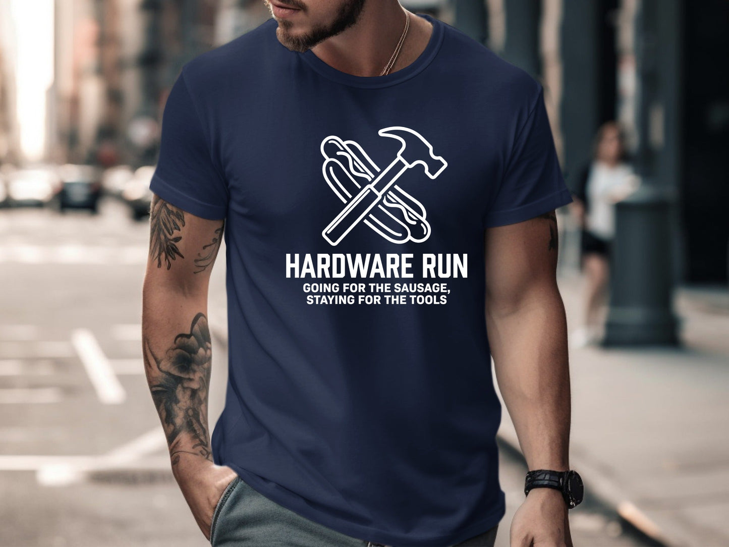 Hardware Run Sausage Sizzle Weekend Graphic Tee