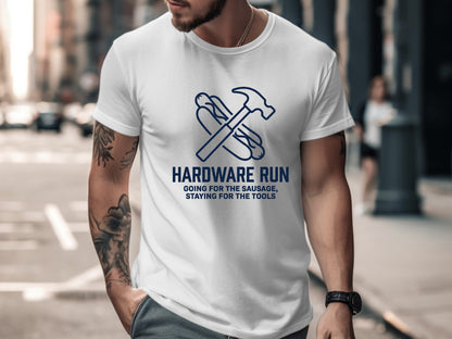 Hardware Run Sausage Sizzle Weekend Graphic Tee