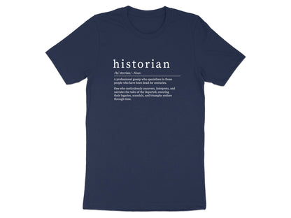 History Definition T-Shirt  Minimalist Scholar Tee