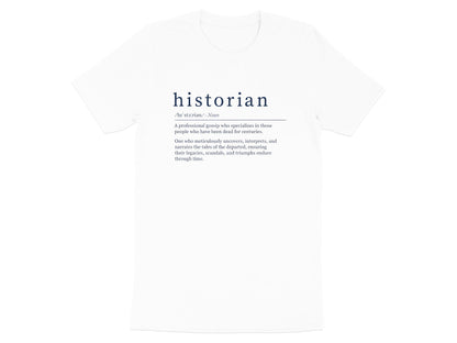 History Definition T-Shirt  Minimalist Scholar Tee
