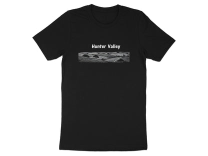 Hunter Valley Landscape Graphic T-Shirt | Australian Wine Region Apparel