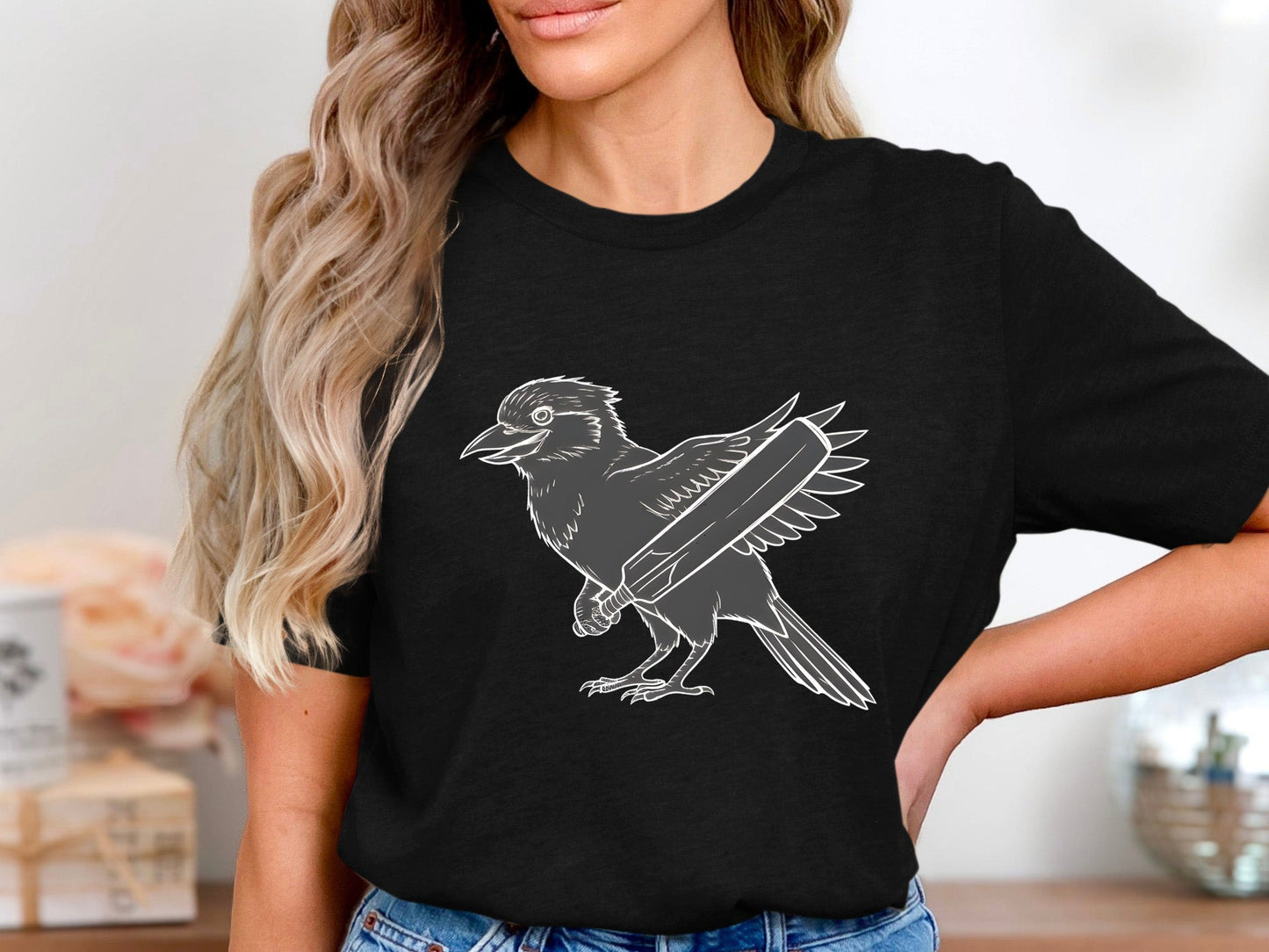 Kookaburra Cricket Bat Graphic T-Shirt