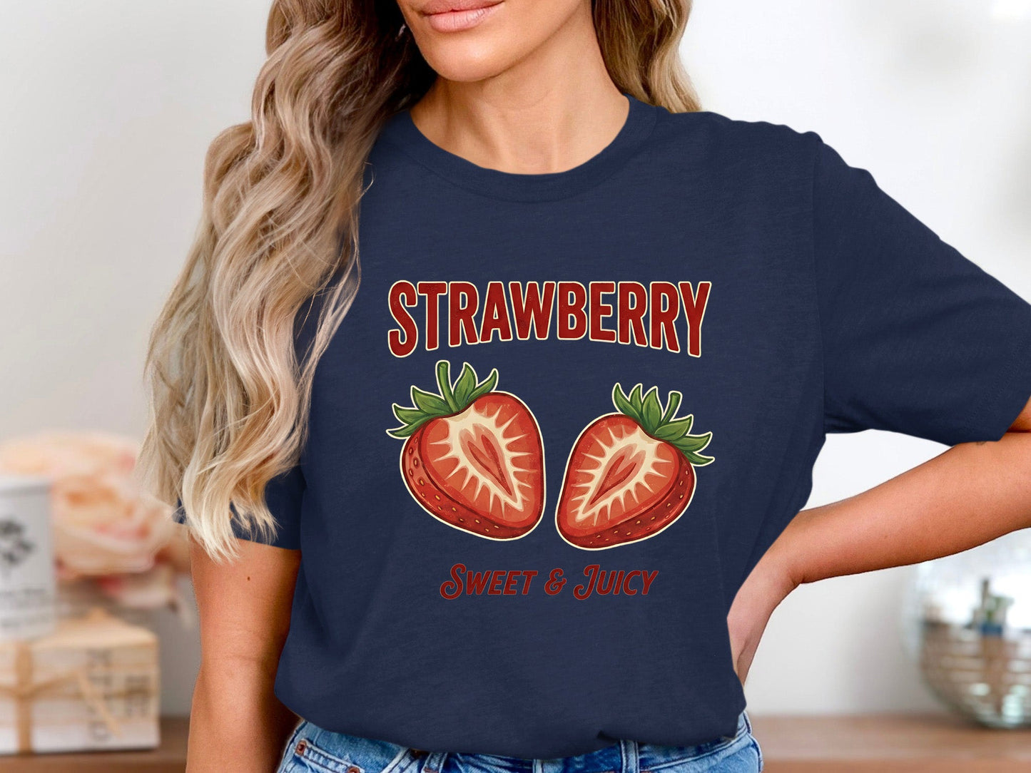 Coquette Strawberry Bows T-Shirt