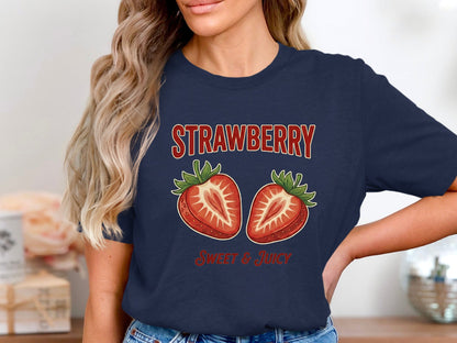 Coquette Strawberry Bows T-Shirt