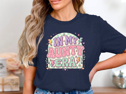 In My Aunty Era Pastel Retro Tee
