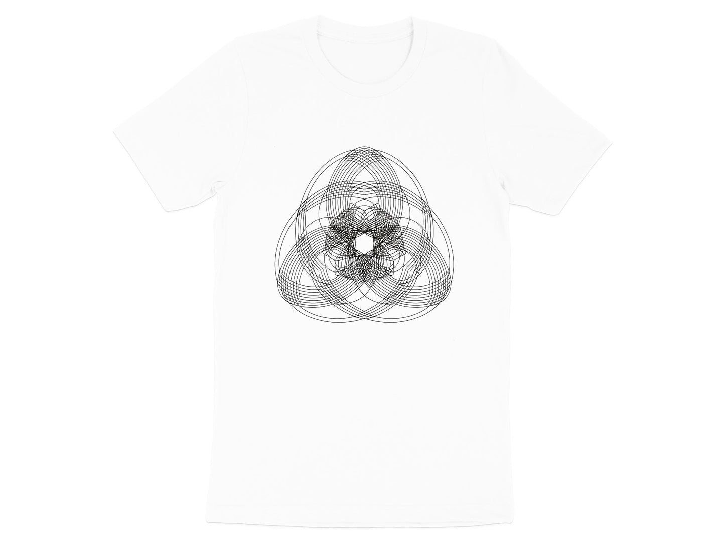 Spirograph Geometric Mandala T-Shirt