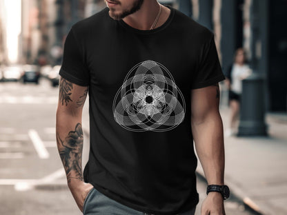 Spirograph Geometric Mandala T-Shirt