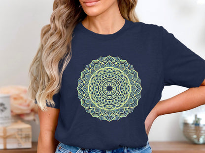 Pastel Mandala Geometric T-Shirt