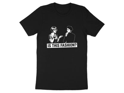 Is This Fashion? High Contrast Graphic T-Shirt