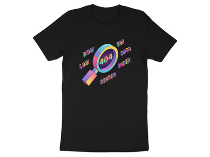 Isometric Search Error T-Shirt - SEO & Web Developer  Tee