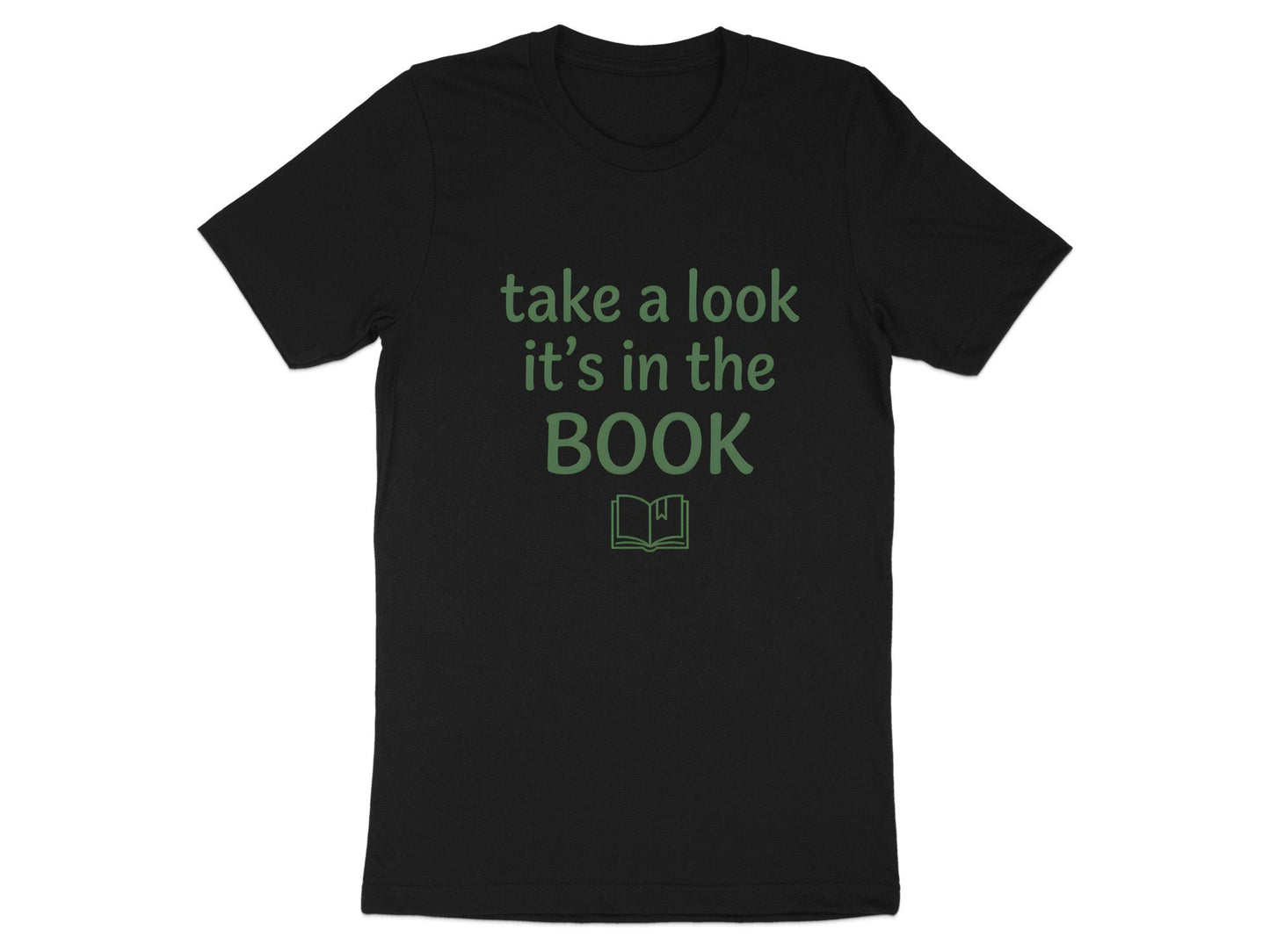 Take A Look It's In The Book Nostalgic Graphic Tee