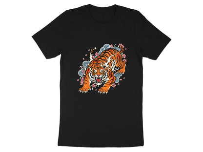 Japanese Irezumi Tiger Tattoo Art T-Shirt