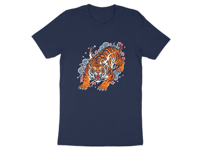 Japanese Irezumi Tiger Tattoo Art T-Shirt