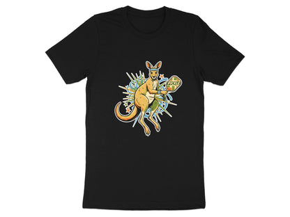 Aussie Kangaroo Sporty Pickleball Graphic T-Shirt