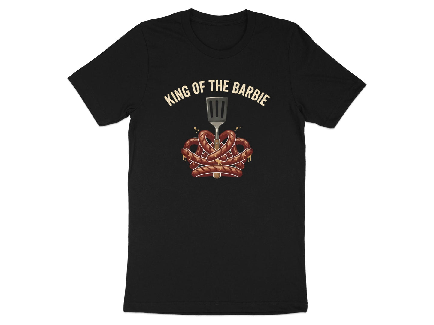 King of the Barbie Funny Sausage T-Shirt | Aussie BBQ Tee