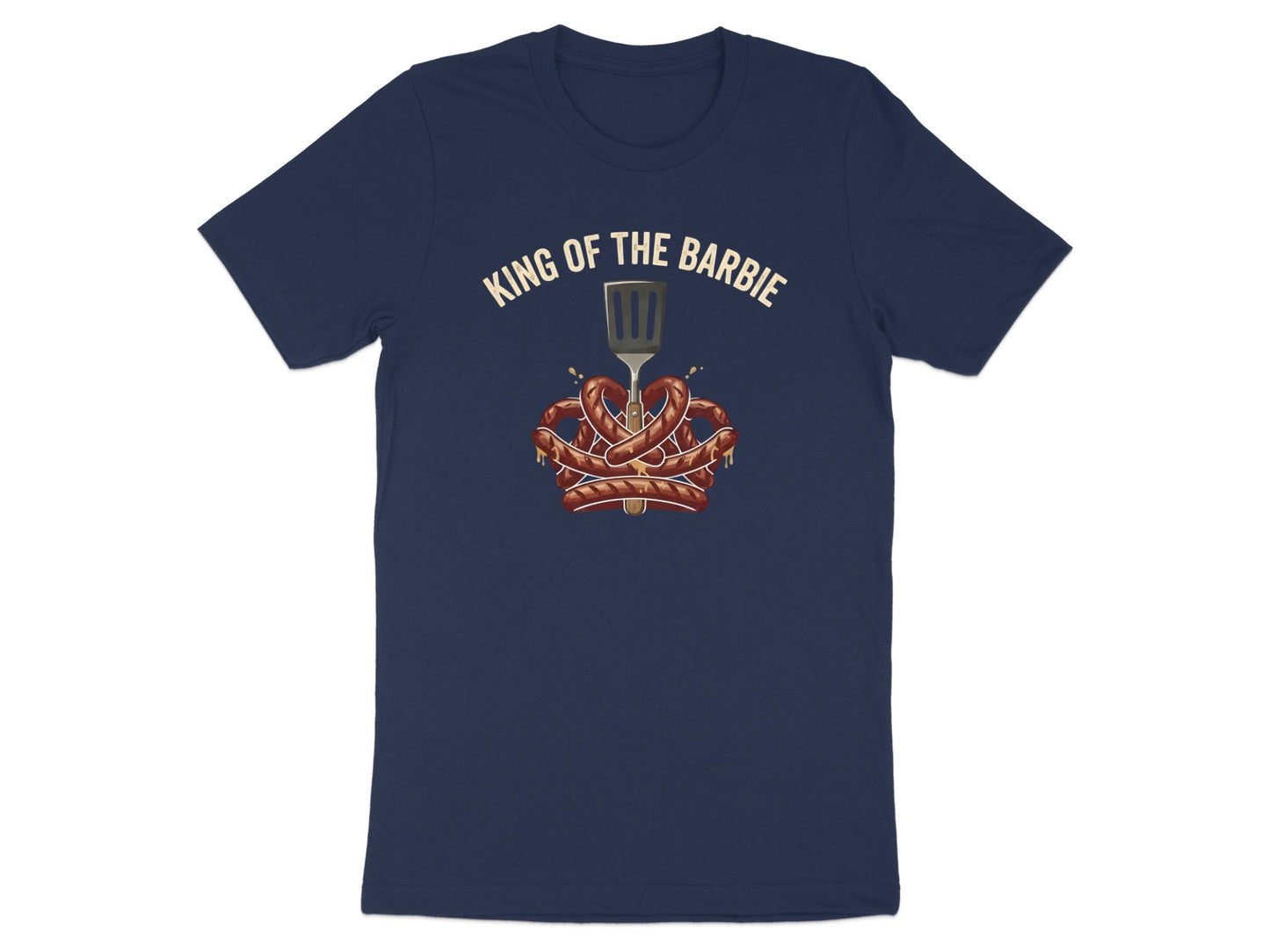 King of the Barbie Funny Sausage T-Shirt | Aussie BBQ Tee