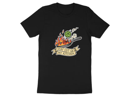 Stay Out Of My Kitchen Funny Pickleball Pan Tee