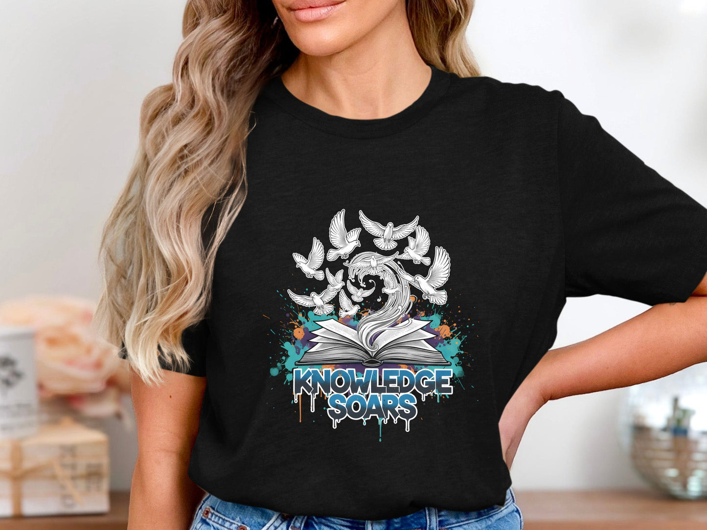 Knowledge Soars Graphic Tee