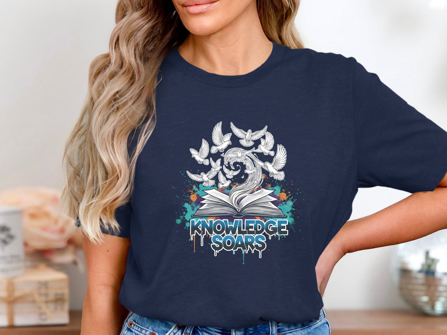 Knowledge Soars Graphic Tee