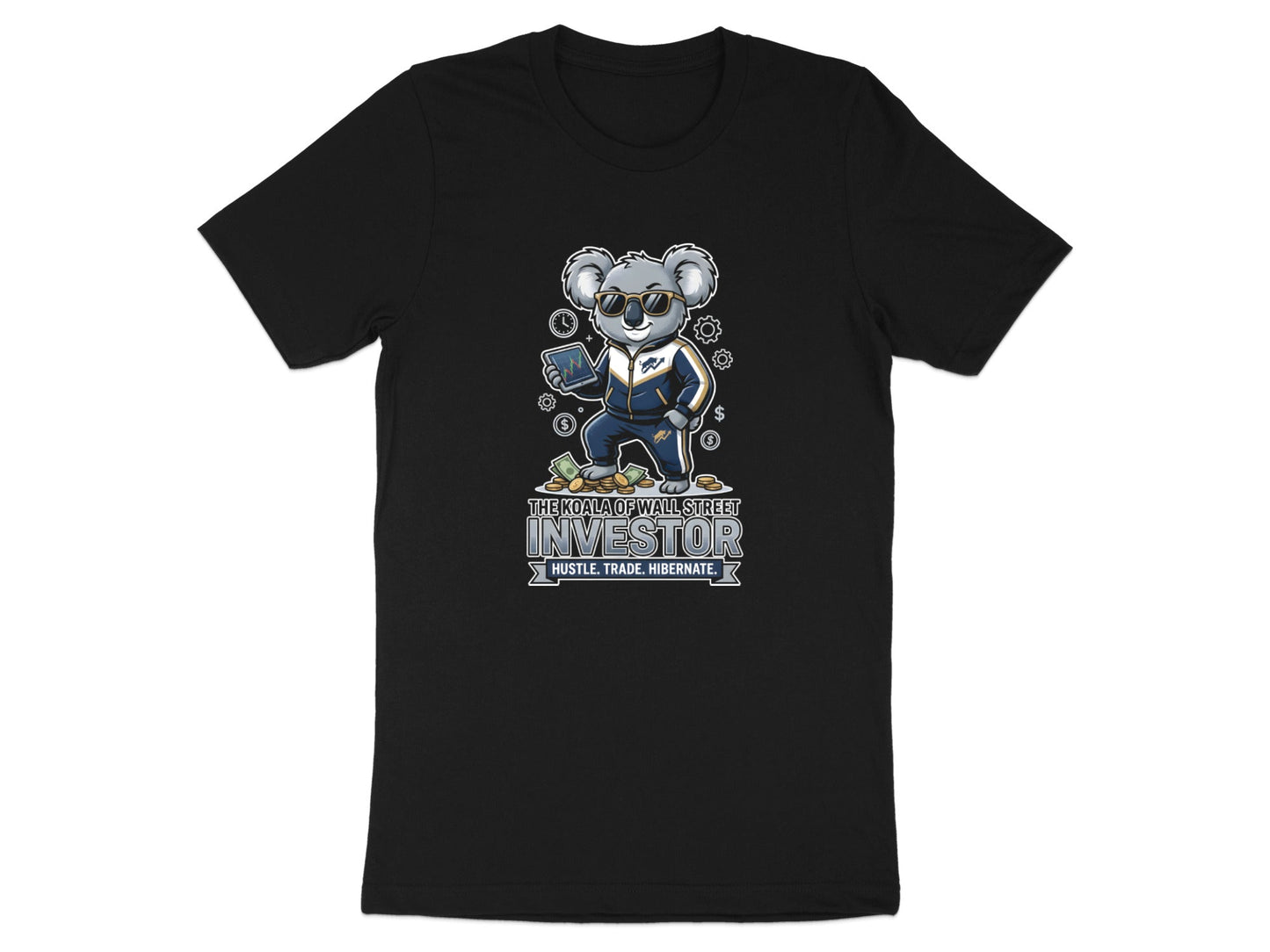 Wall Street Koala Investor T-Shirt - Australian Finance Graphic Tee