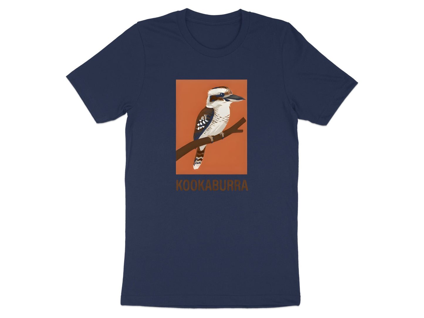 Classic Kookaburra Portrait T-Shirt | Modern Wildlife Tee