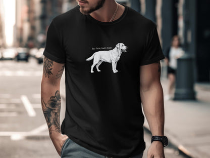 Labrador 'Best Friend Always Hungry' Funny Dog T-Shirt
