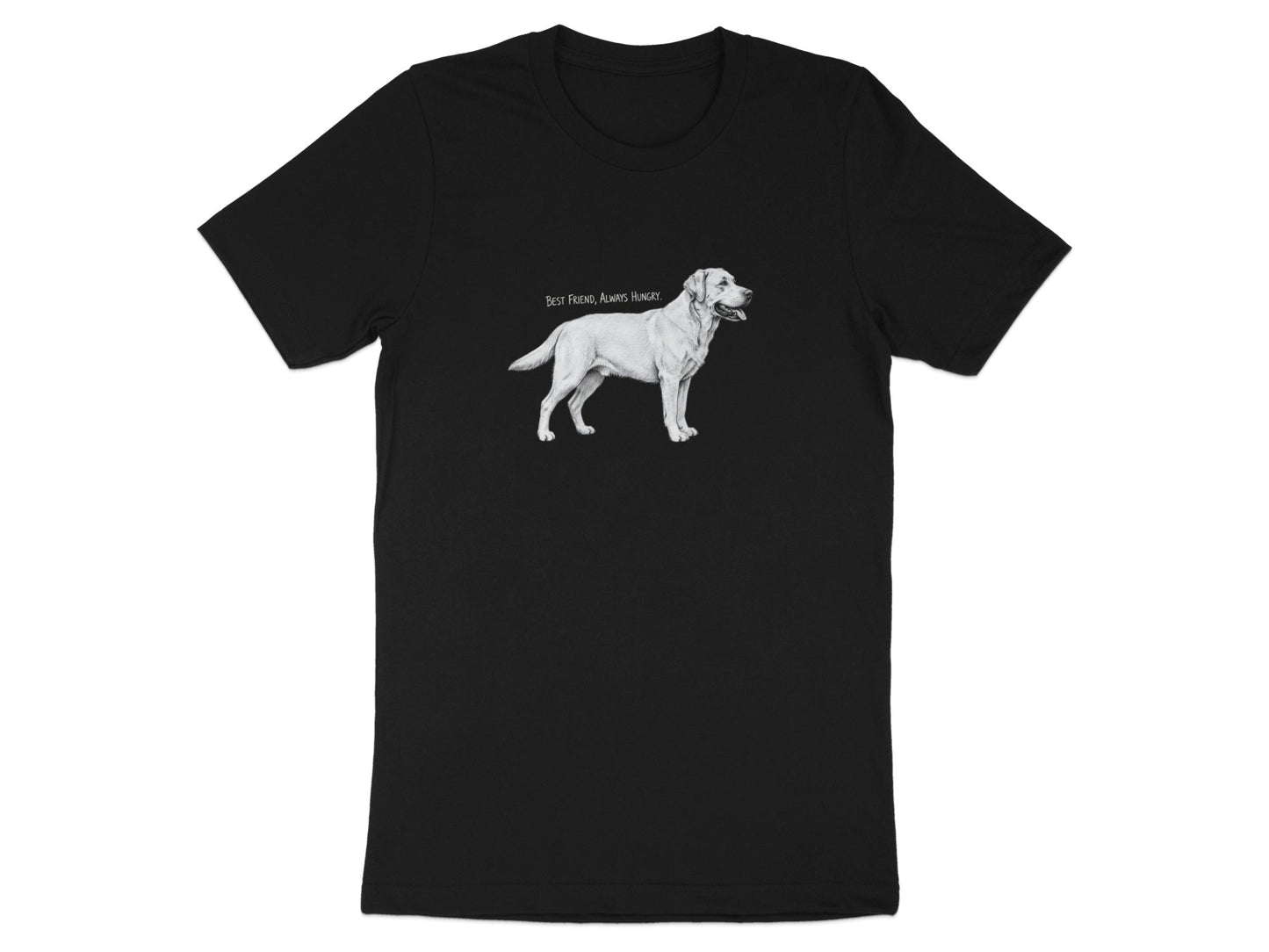 Labrador 'Best Friend Always Hungry' Funny Dog T-Shirt