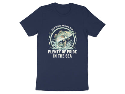 Leaping Barramundi Graphic T-Shirt - Black / Pride Australia