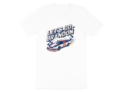 Let's Go Brandon Race Car Graphic T-Shirt