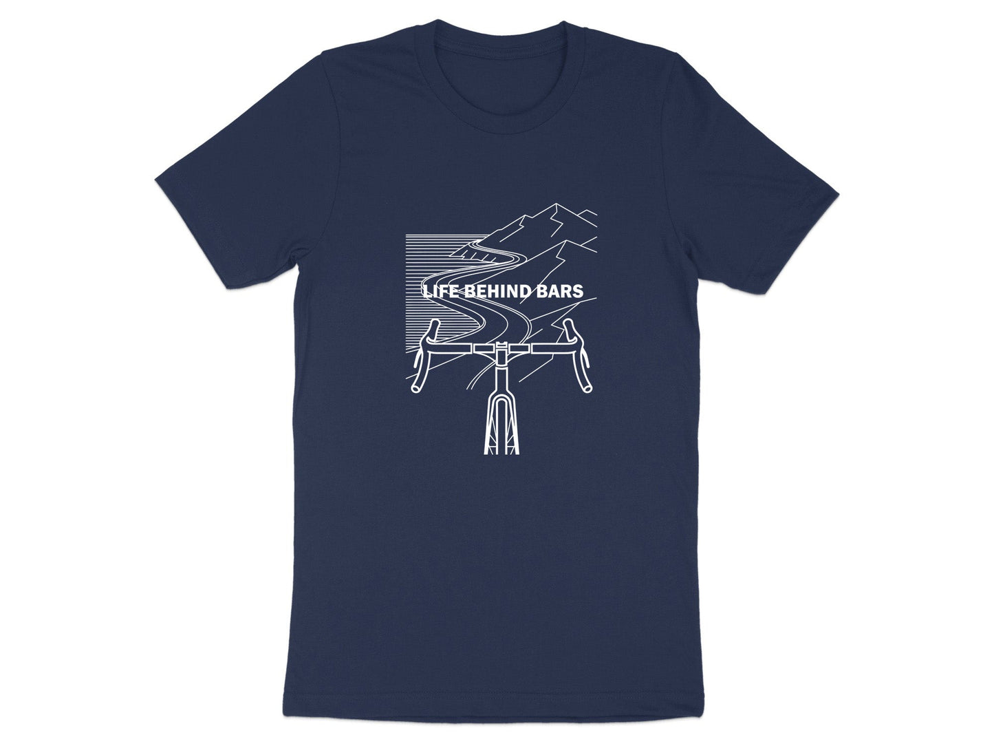Life Behind Bars Mountain Road Cycling Tee