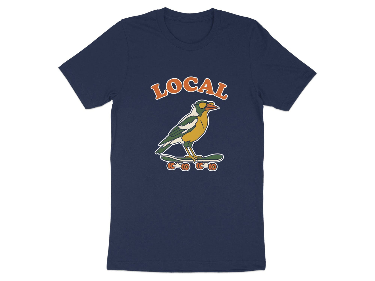 Local Legend Skater Bird Graphic T-Shirt
