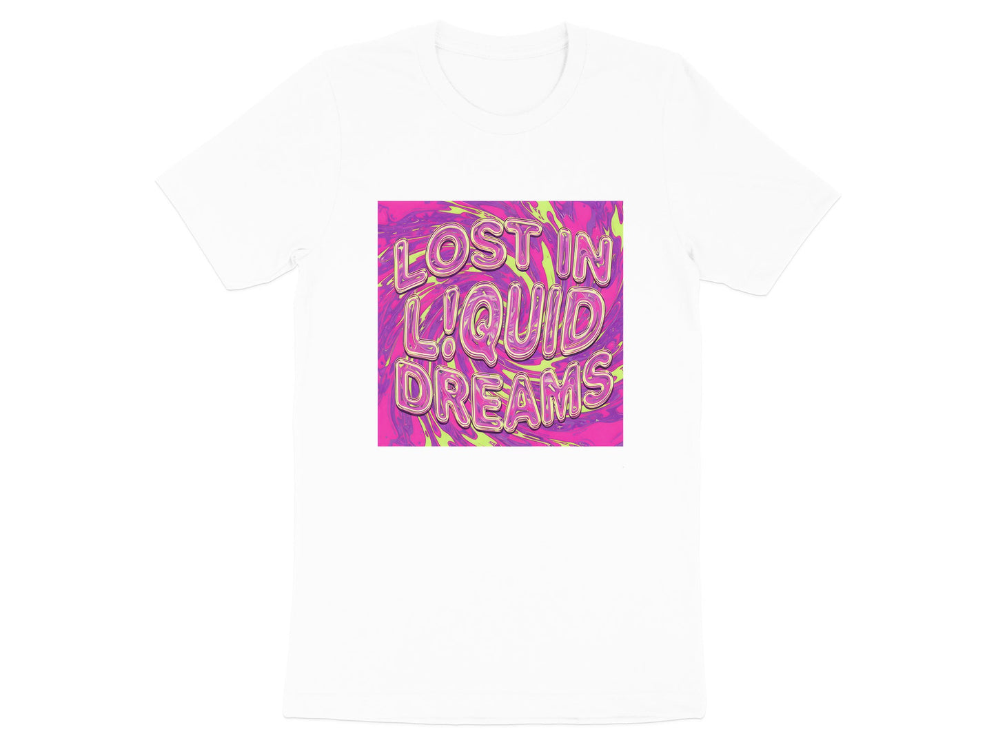 Lost in Liquid Dreams Psychedelic T-Shirt