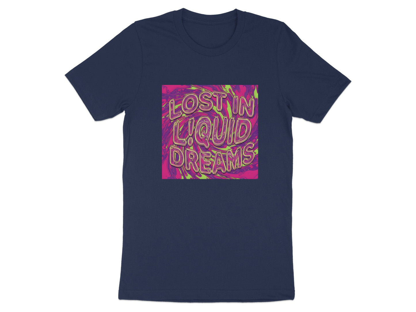 Lost in Liquid Dreams Psychedelic T-Shirt