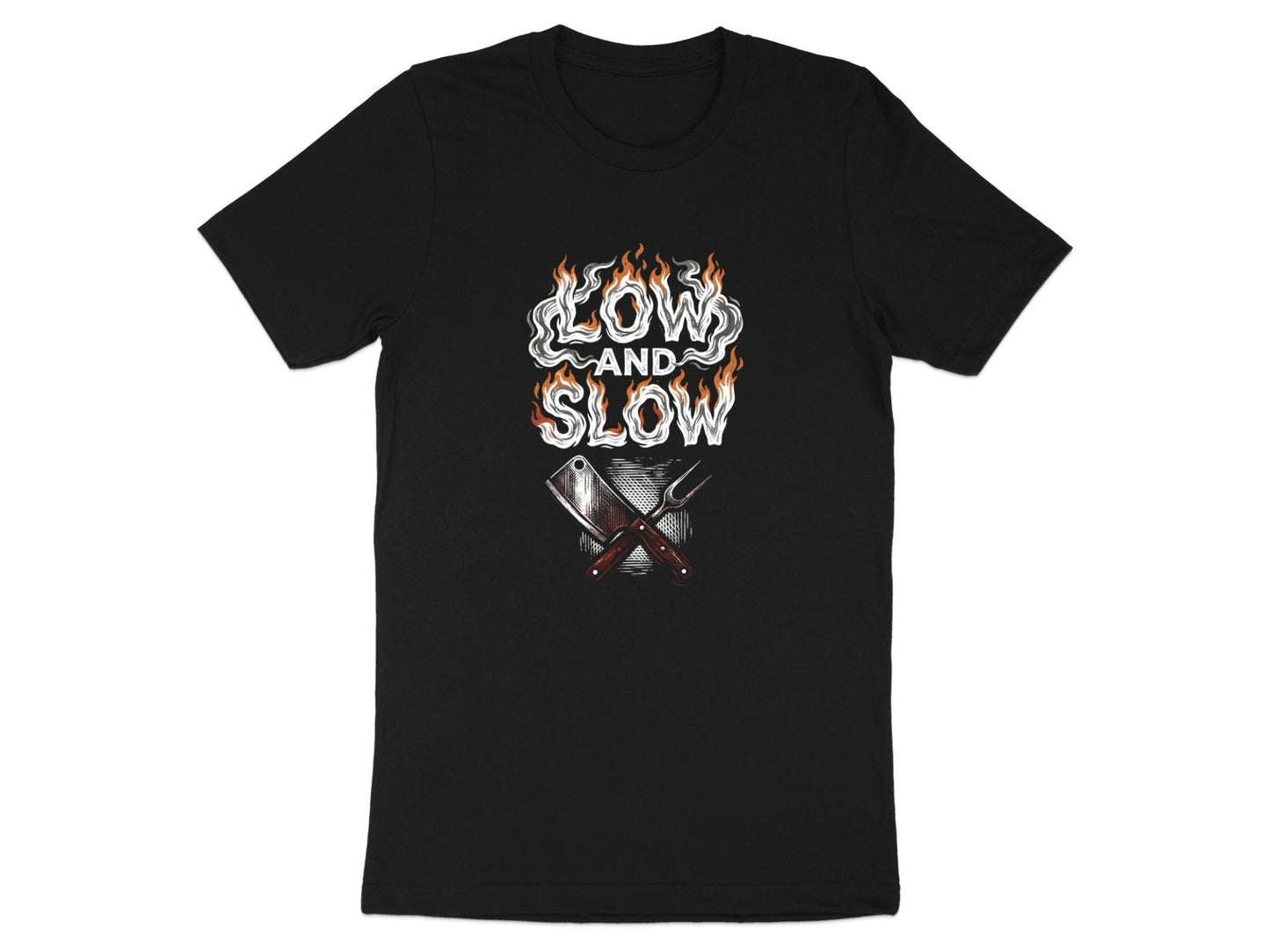 Low and Slow BBQ Pitmaster T-Shirt