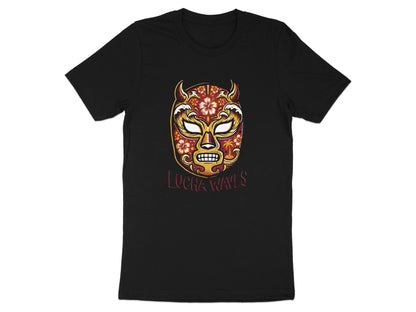 Lucha Waves Mexican Wrestling Mask T-Shirt