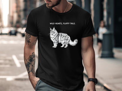 Wild Hearts Fluffy Tails Maine Coon T-Shirt