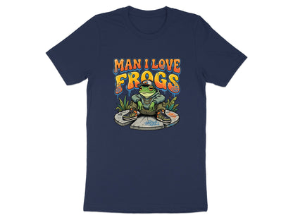 Man I Love Frogs Graffiti Style T-Shirt
