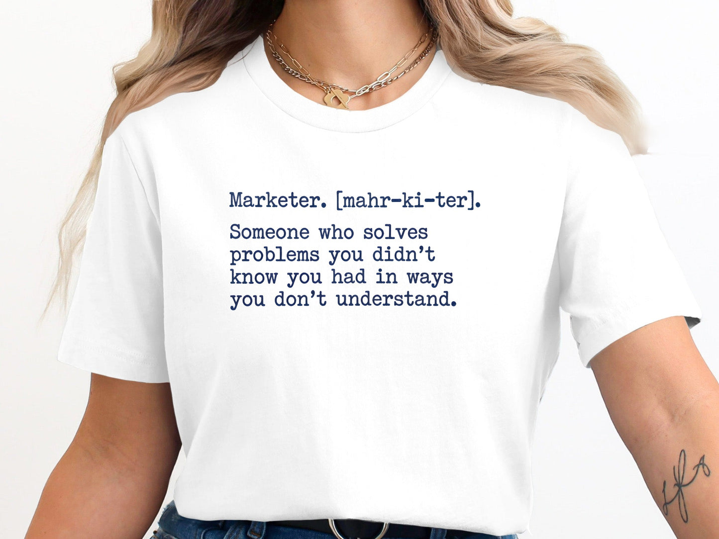 Marketer Definition T-Shirt - 'Professional Storyteller'  Tee