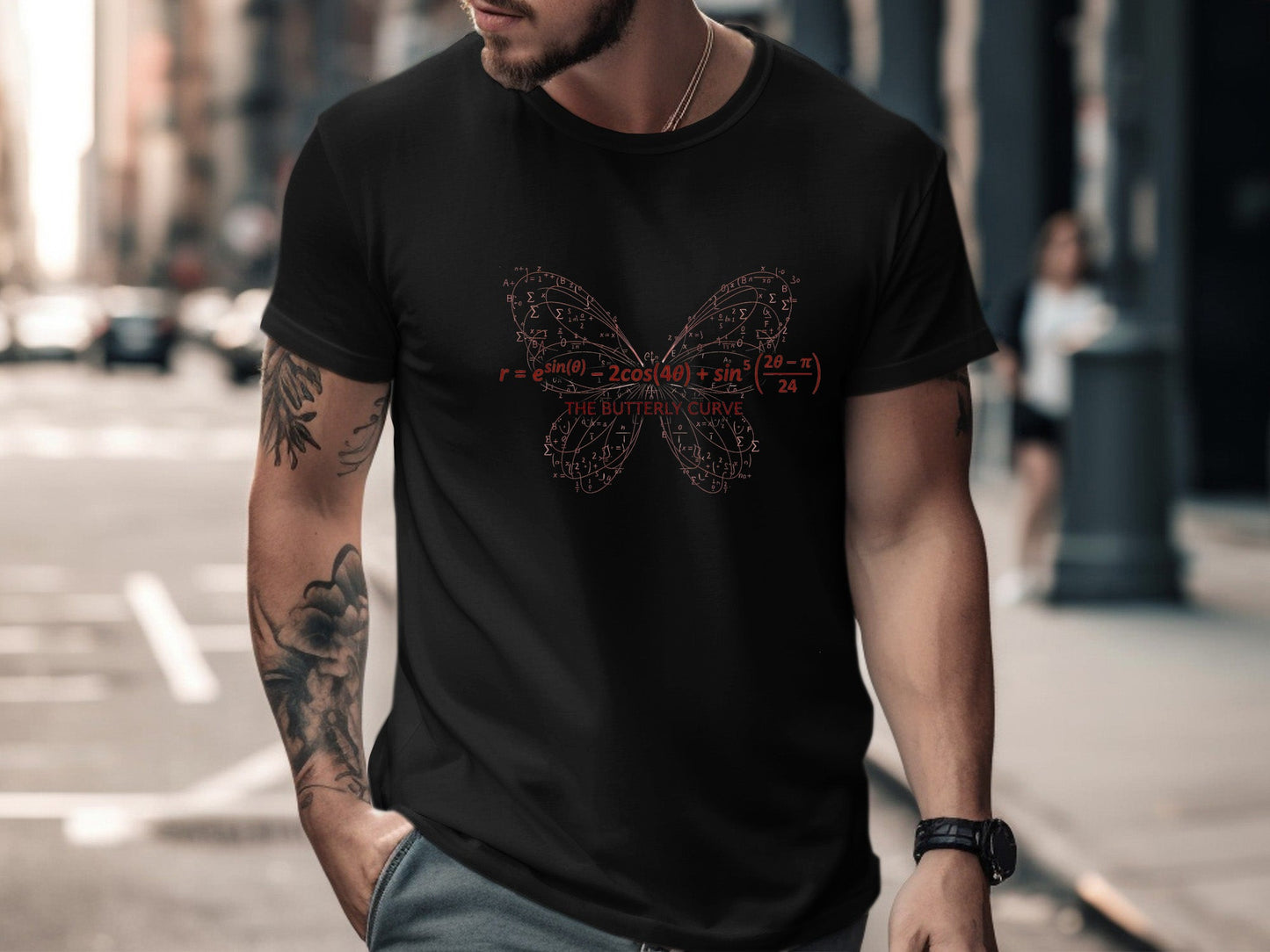 Algebraic Geometry Butterfly Curve Math T-Shirt
