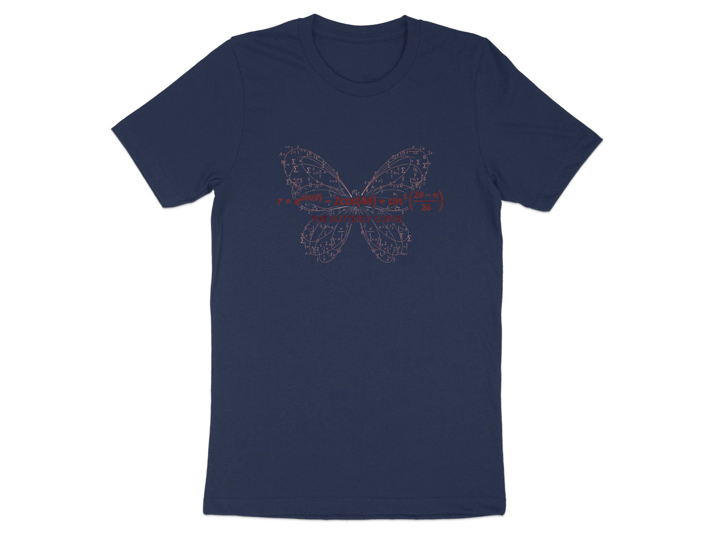 Algebraic Geometry Butterfly Curve Math T-Shirt