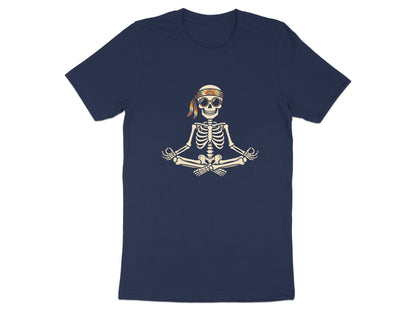 Chill Skeleton Meditating Yoga T-Shirt