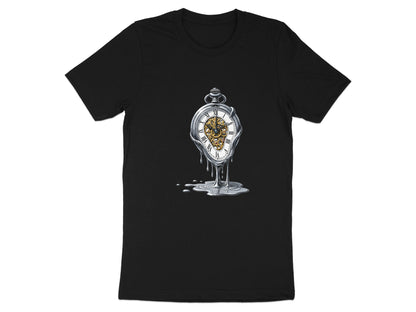 Melting Pocket Watch Surrealist Time Graphic Tee